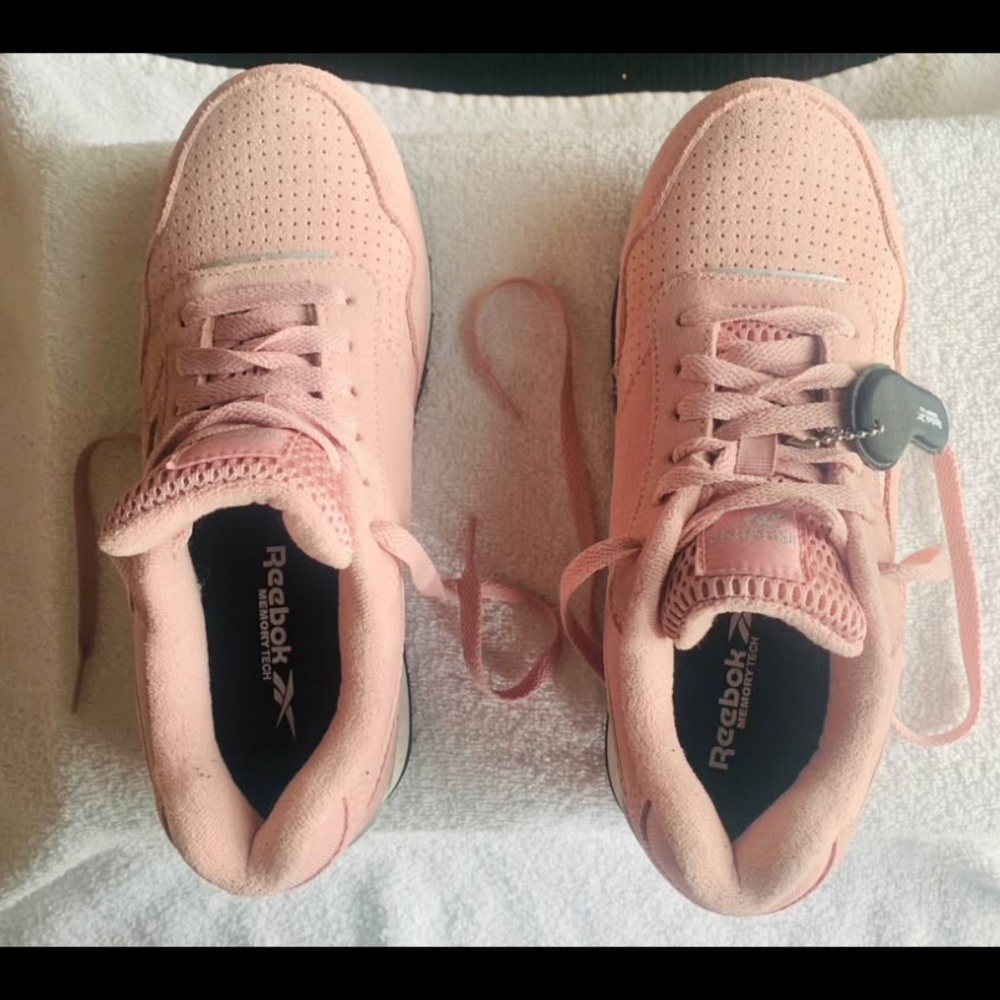 Size 6.5 - Reebok Harman Work Low Pink Composite toe